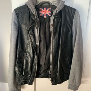Leather jacket